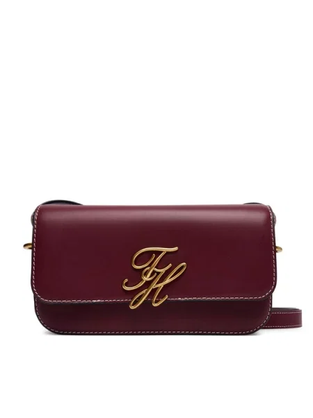TOMMY HILFIGER Geantă de umăr roșu