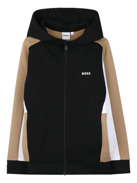 Bluza z kapturem dziecięca Bosswear czarna