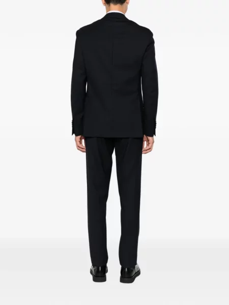 Costum Lardini cu rever albastru