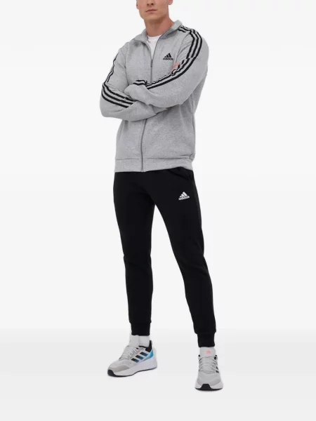 Hosszú vászon melegítő felső Adidas fehér