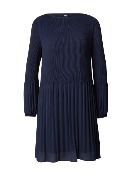 BOSS Black Rochie Dasie bleumarin negru