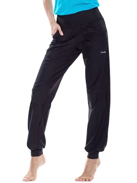 Winshape Pantaloni sport negru