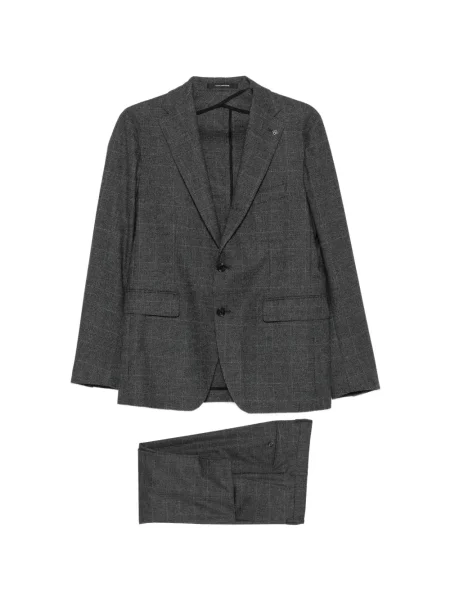 Costum Tagliatore în carouri gri