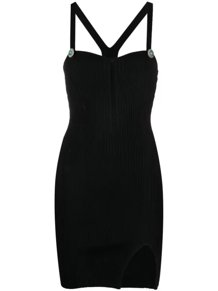 Rochie mini Roberto Cavalli tricotate de costum negru