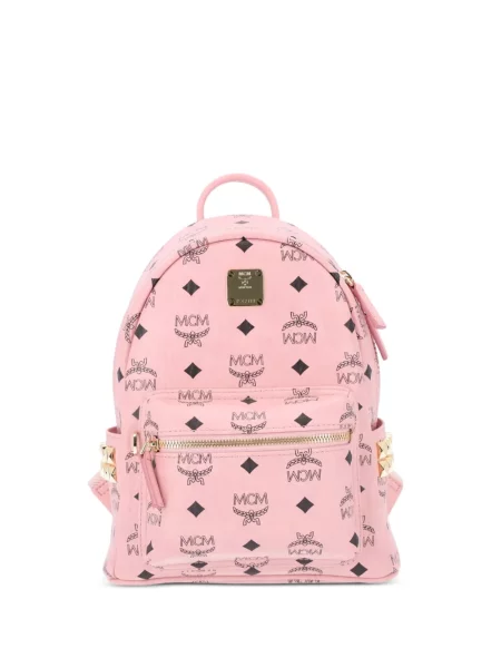 Rucsac Mcm cu tepi roz
