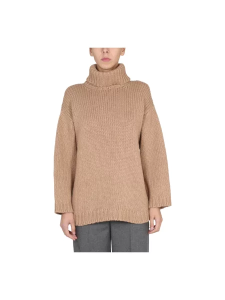 Sweter Red Valentino wełniany beżowy