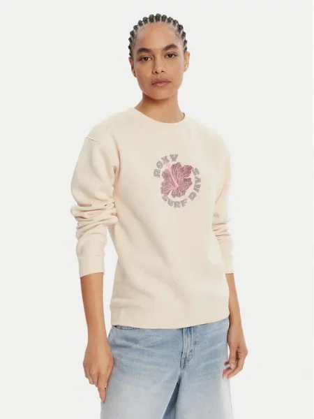 Свитшот Roxy бежевый