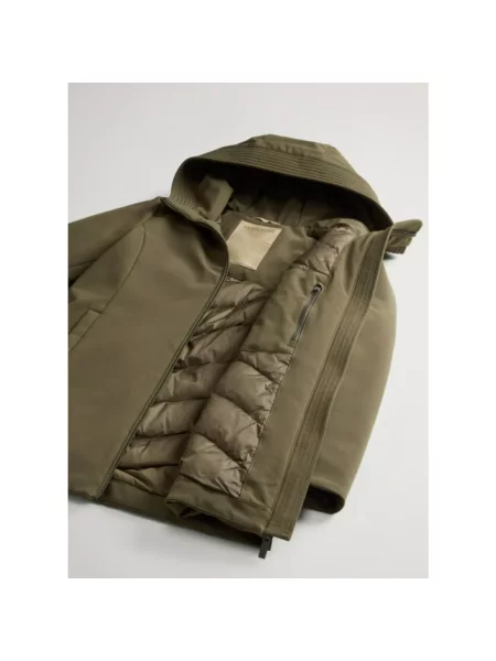 Parka Woolrich zielona