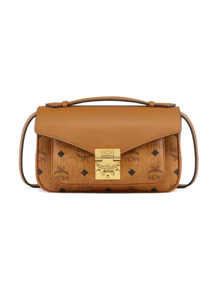 MCM Torebki Kobieta ONE SIZE Tracy Vi Medium Crossbody brązowy