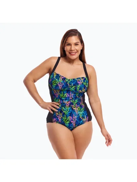 Costum de baie dintr-o piesă pentru femei Funkita Ruched One Piece midnight meadow