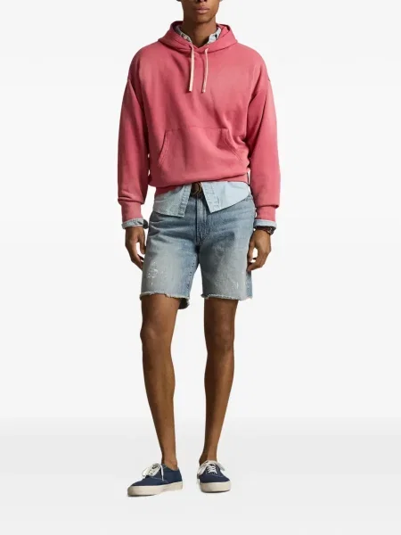 Ριγέ δερμάτινος κάλτσες Polo Ralph Lauren με κορδόνι μαύρο