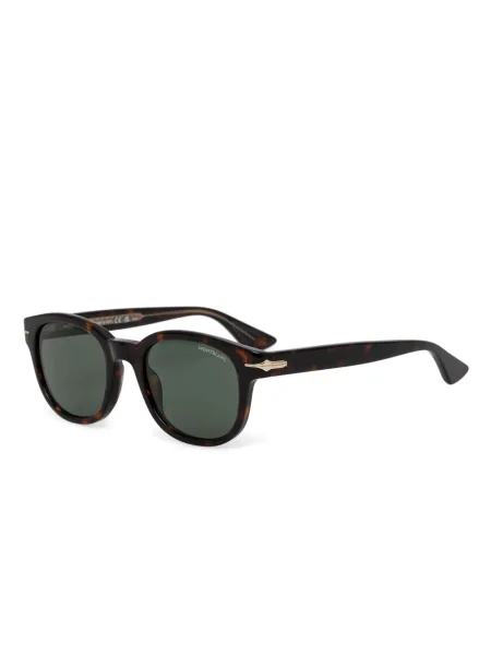 Saulės akiniai Mont Blanc Eyewear ruda