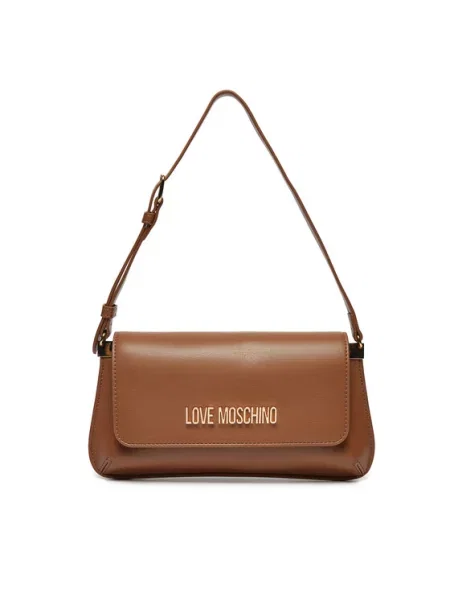 Kabelka Love Moschino hnedá