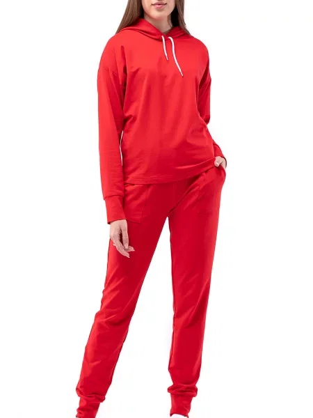Спортивний костюм LadyLike текстиль червоний