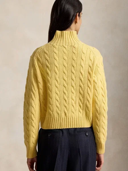 Polo Ralph Lauren pulover volnen rumena