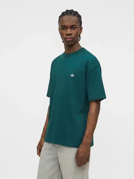 ADIDAS ORIGINALS Tričko Trefoil Essentials smaragdová