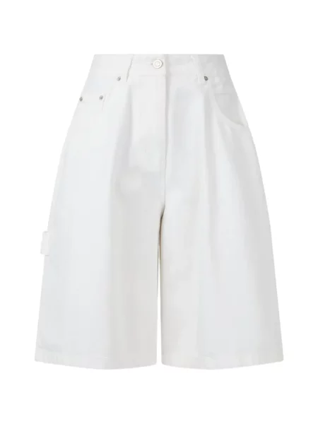 Szorty jeansowe Tomboy białe