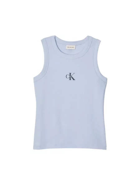 Top Calvin Klein Jeans niebieski