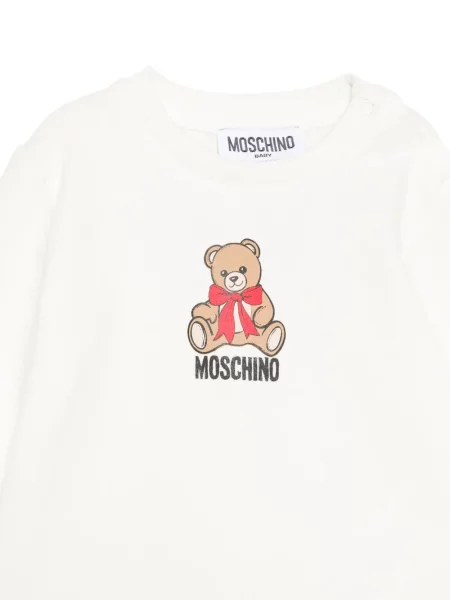 Sukienka dziecięca Moschino biała