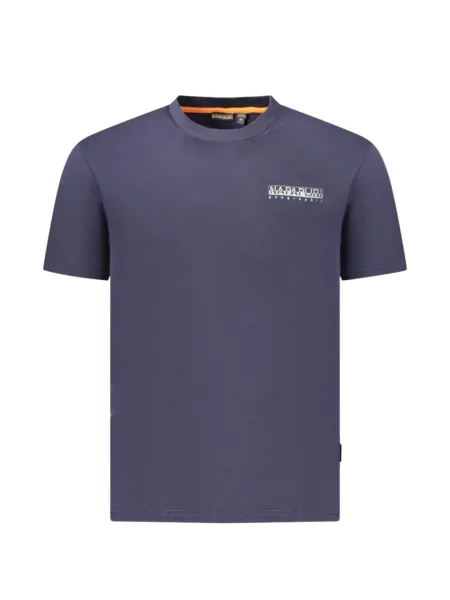 Tricou Napapijri cu imagine albastru