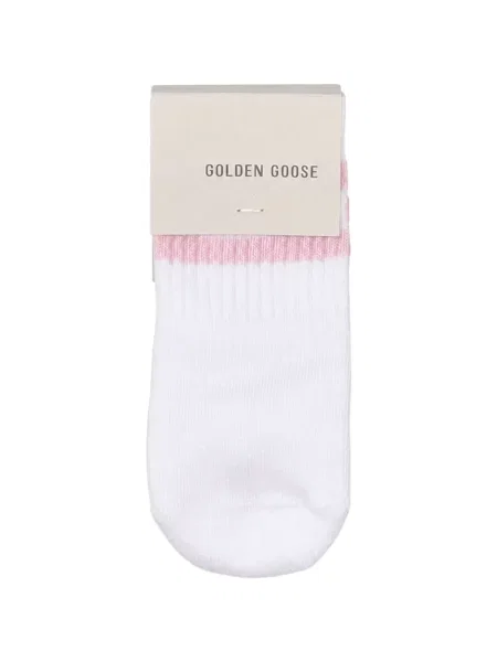 Skarpety dziecięce Golden Goose białe