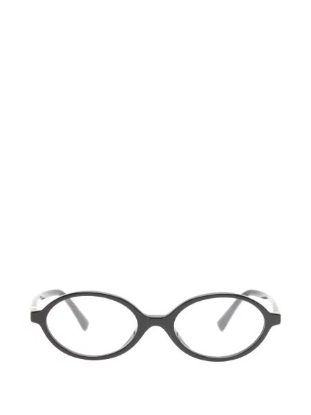 Ochelari de soare Miu Miu Eyewear cu autograf negru