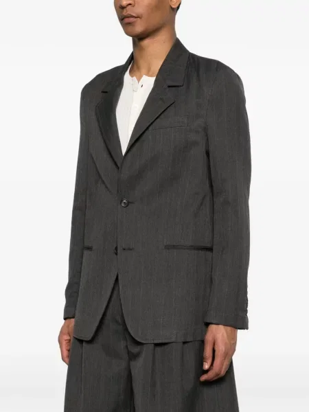 Sacou Our Legacy cu model herringbone gri