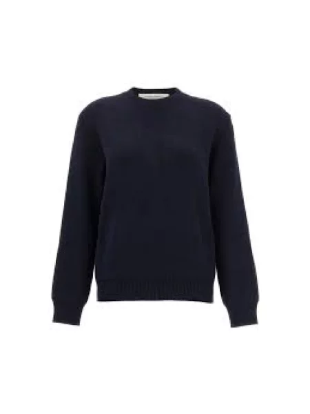 Dzianinowy sweter Golden Goose niebieski