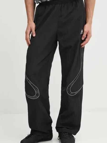 Спортивні штани adidas Originals Adilenium Tg Tp з аплікацією чорний