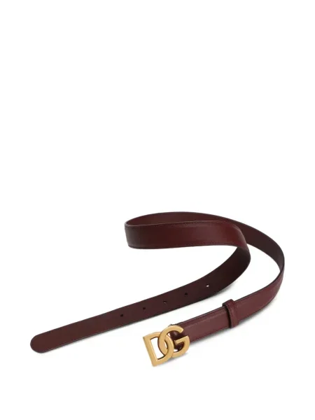 Curea Dolce & Gabbana din piele roșu