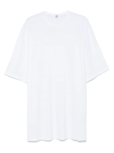 Sukienka koszulowa Toteme garniturowa biała