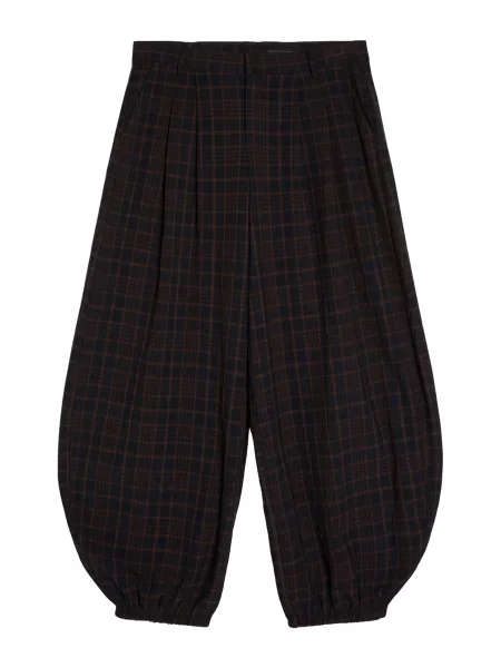 Bershka Pantaloni mokka / închis maro