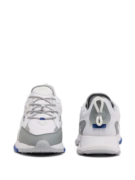 Sneakerși Lacoste cu imagine alb