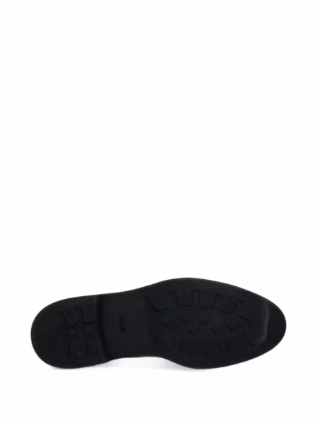 Botine chelsea Boss din piele negru