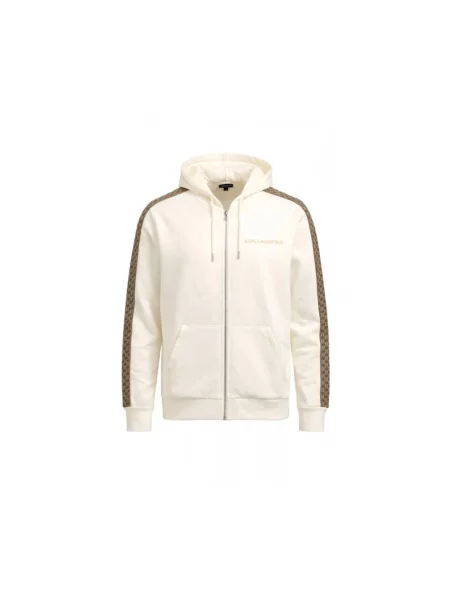 Bluza sportowa Karl Lagerfeld beżowa