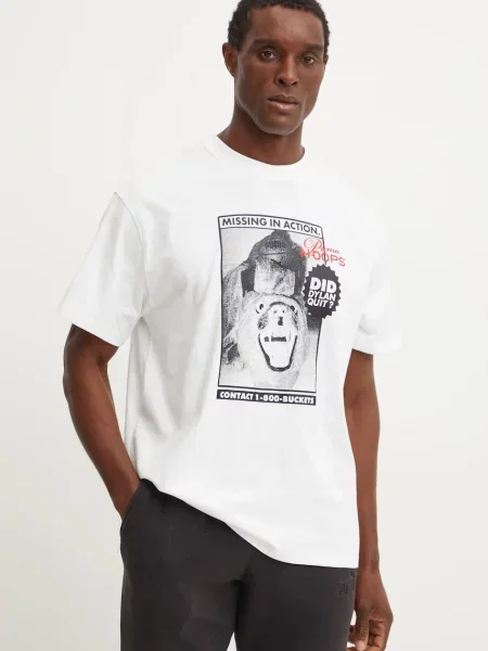 Тениска Puma Dylan Got Game с принт бяло