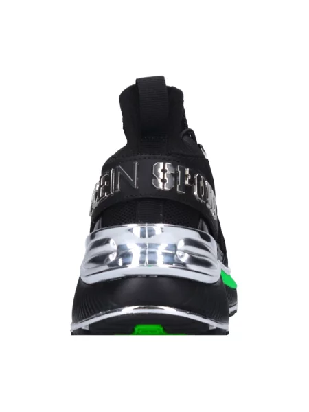 Sneakersy Plein Sport skórzane czarne