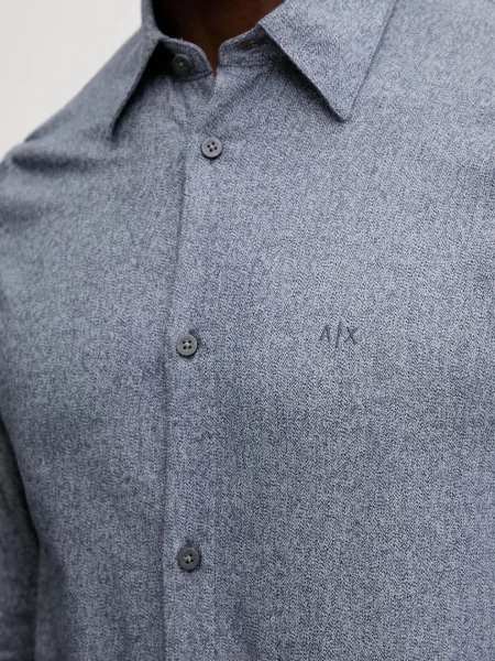 Классическая ошейниковый рубашка Armani Exchange