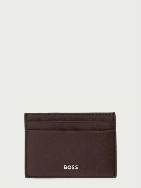 BOSS card-holder pentru bărbați Northon_Money clip maro