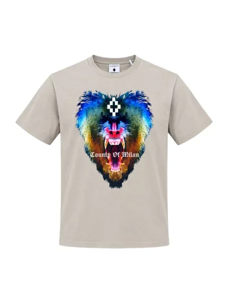 Koszulka Marcelo Burlon beżowa