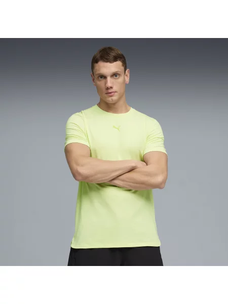 Koszulka Puma Cloudspun limonkowa krótki rękaw S zielona