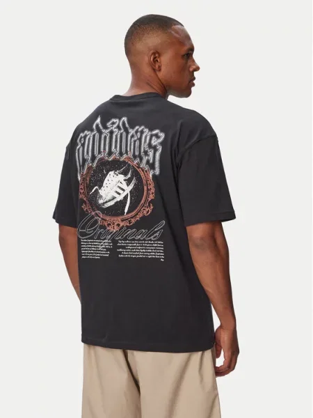 Adidas T-shirt Sst Arch Loose Fit crna