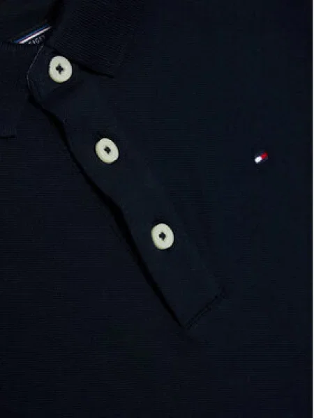 Tommy Hilfiger Polo marškinėliai S Tamsiai mėlyna balta
