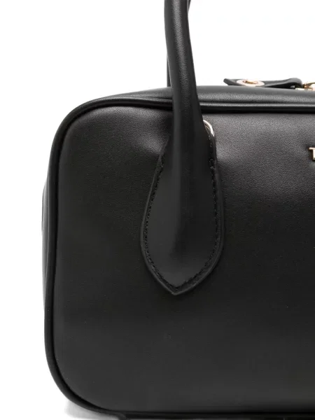 Geantă shopper Twinset cu autograf negru