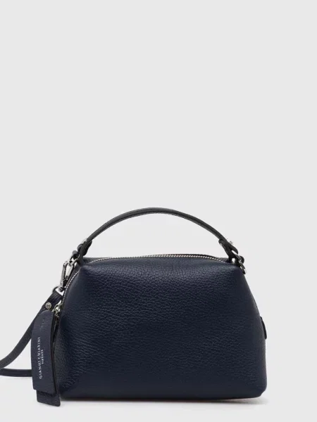 Torebka crossbody Gianni Chiarini skórzana niebieska