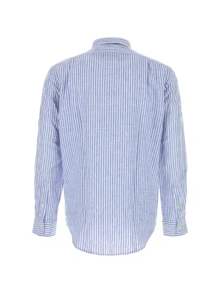Košulja Polo Ralph Lauren s vezom plava