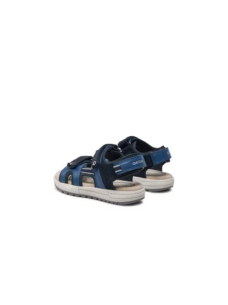 Sandale Geox J Sandal Alben Boy S Tamnoplava