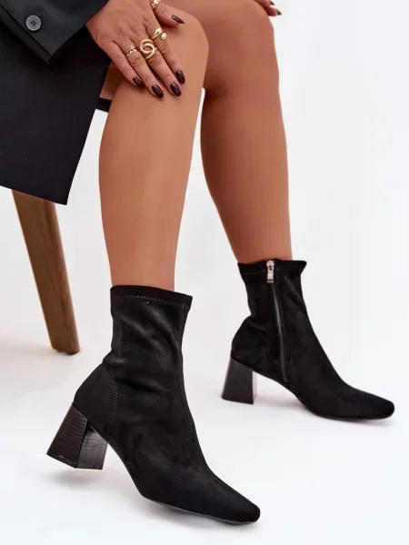 Botine Boto negru