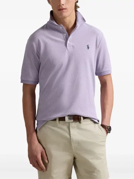 Krátký spodní díl plavek Polo Ralph Lauren s aplikacemi se stahovací šňůrkou modrý