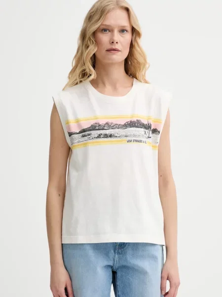 Топ Levi's® бежово